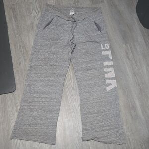 PINK Victoria's Secret Gray Comfy Pants.